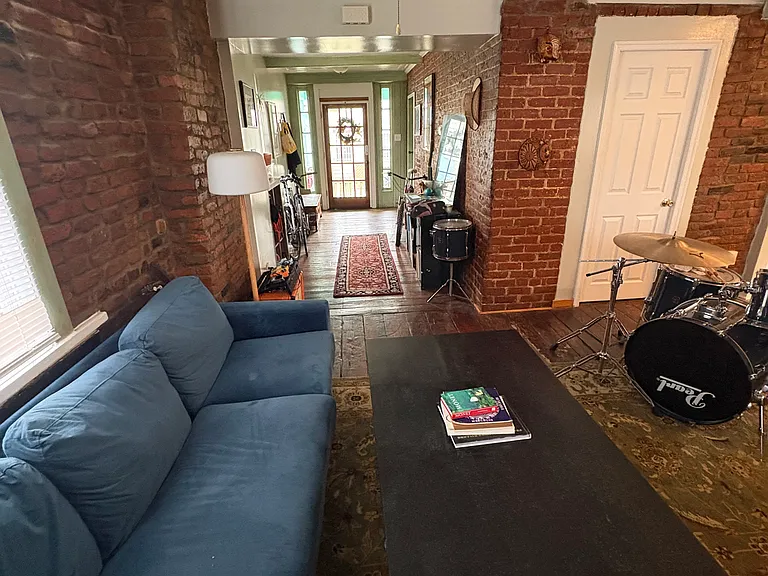 Living room and foyer