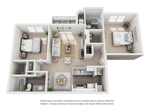 Floor plan The Edisto
