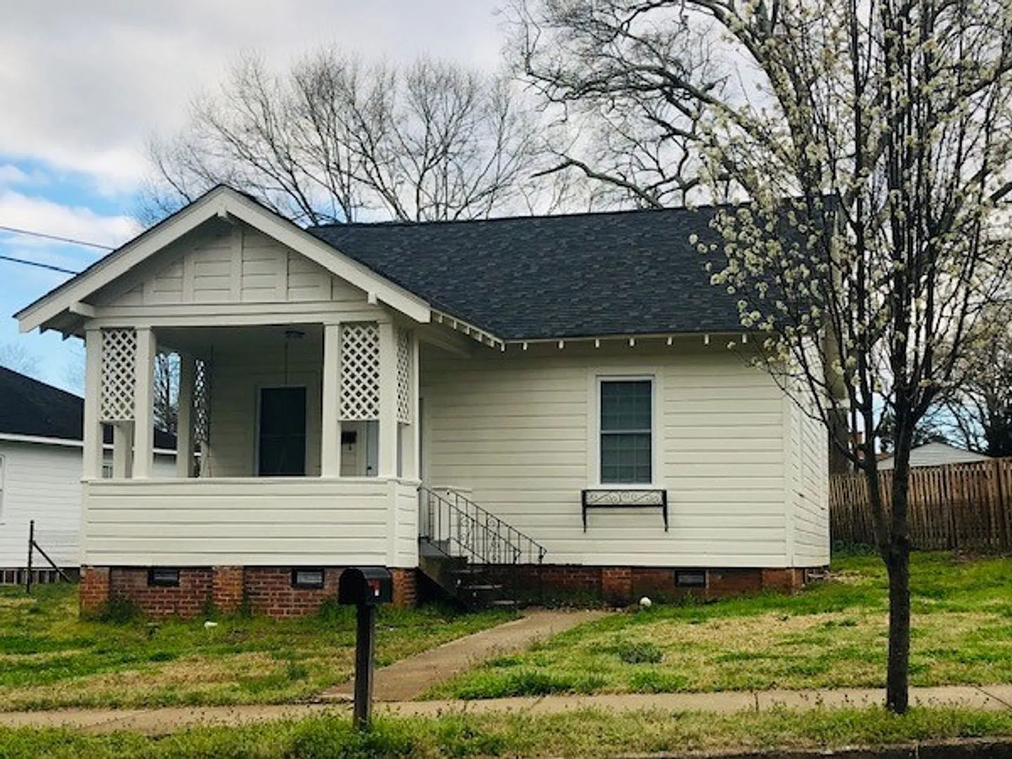 This cute Bungalow Home has nice size rooms, with hardwood floors, Heat/Air, 2 BD, 1 full BA, loc... — Photo 1