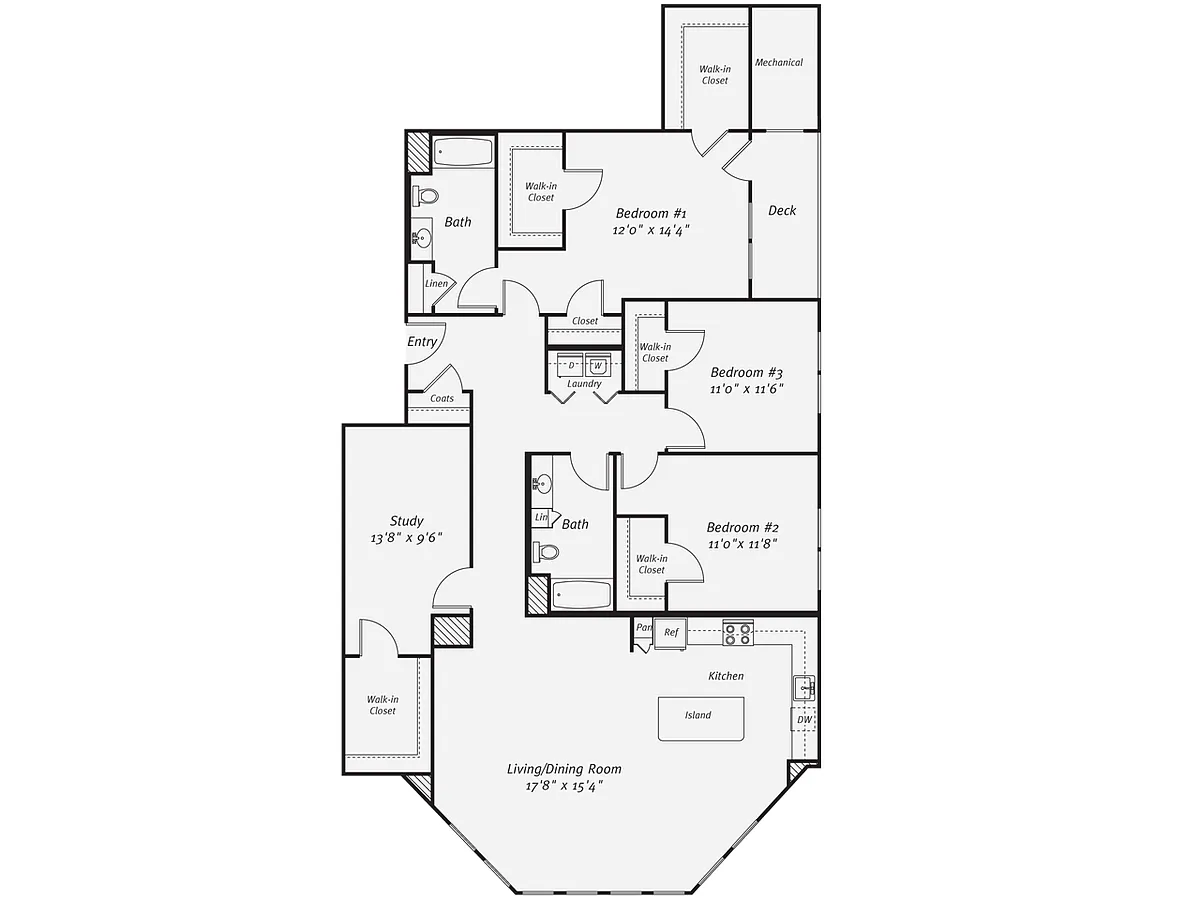 Floor plan C10D