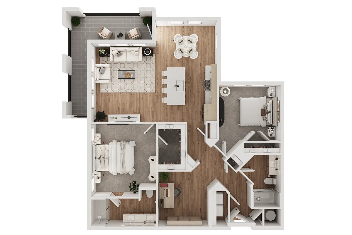 Floor plan B5D