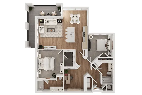 Floor plan B5D