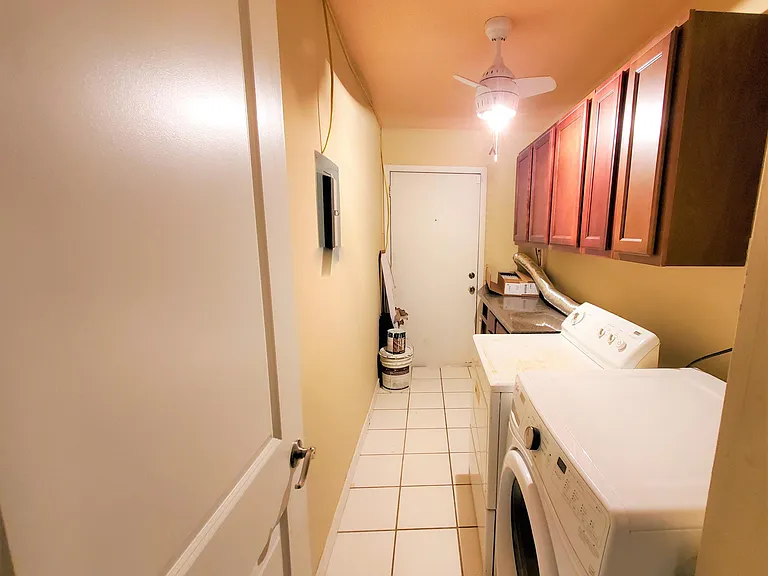 Laundry room w/ washer & dryer