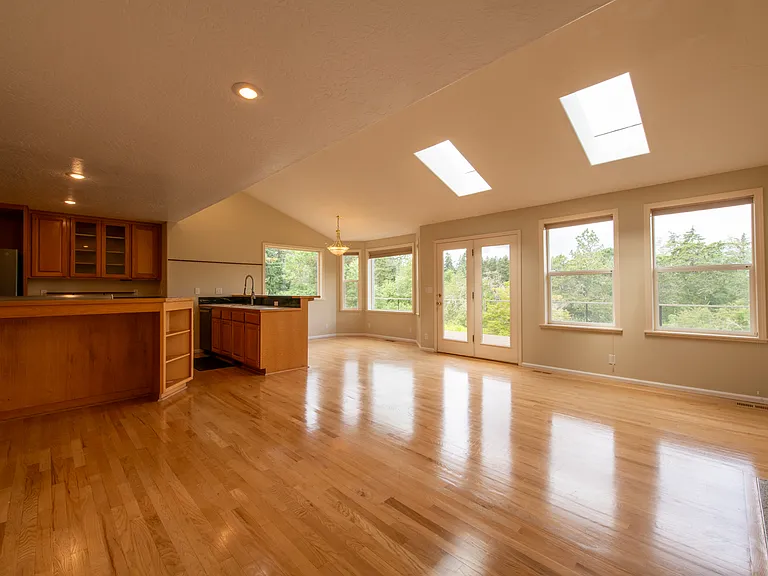 Family Area/Kitchen (to left)/Dining Area (to right)