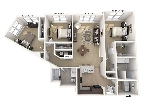 Floor plan C2