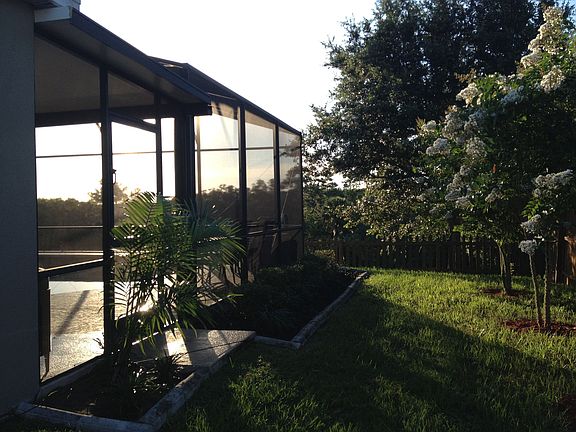 Side, backyard