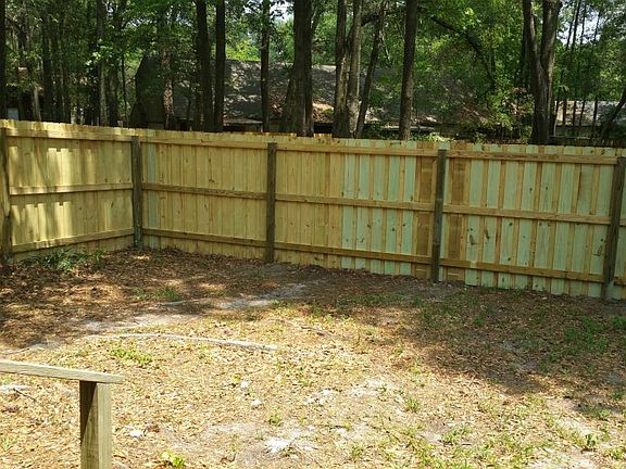 Fenced Backyard