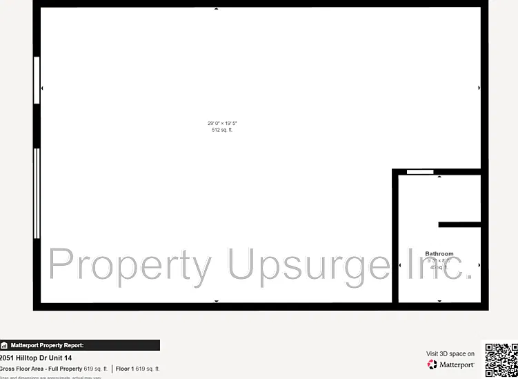 Studio, 1.0 bath, 571 sqft, $795 — Photo 2