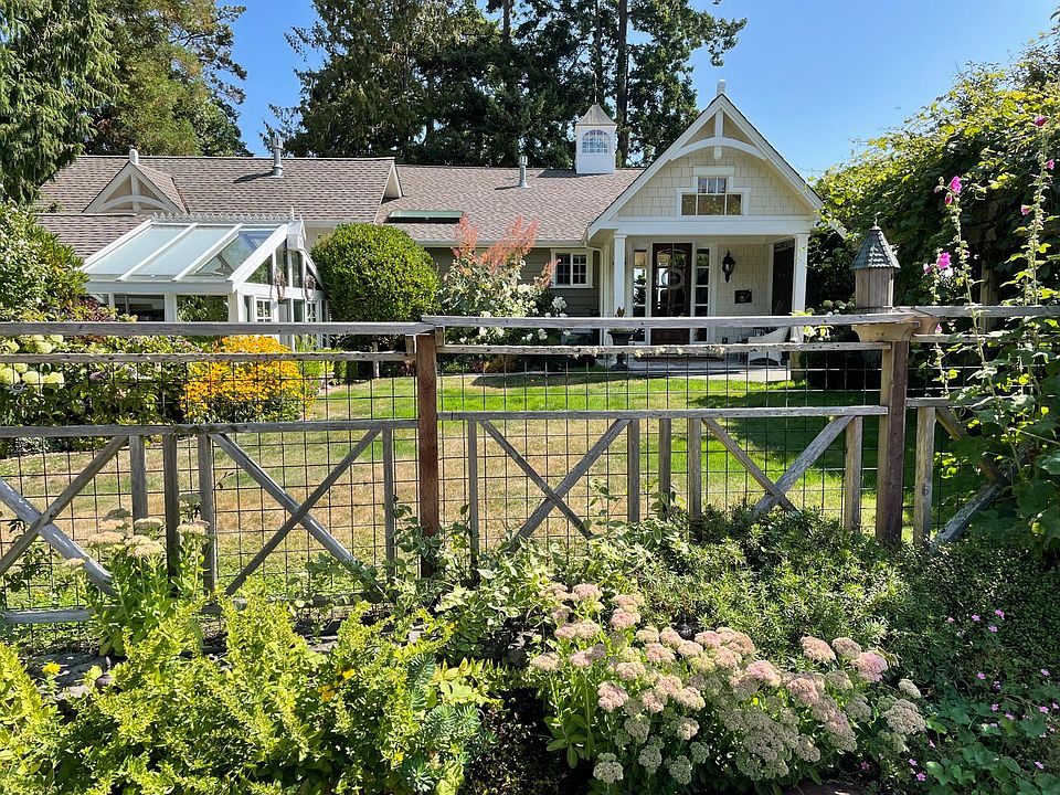 front of the house
