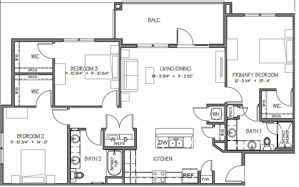 Floor plan C1