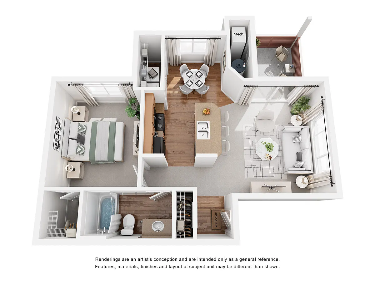 Floor plan Willow A