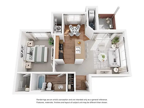 Floor plan Willow A