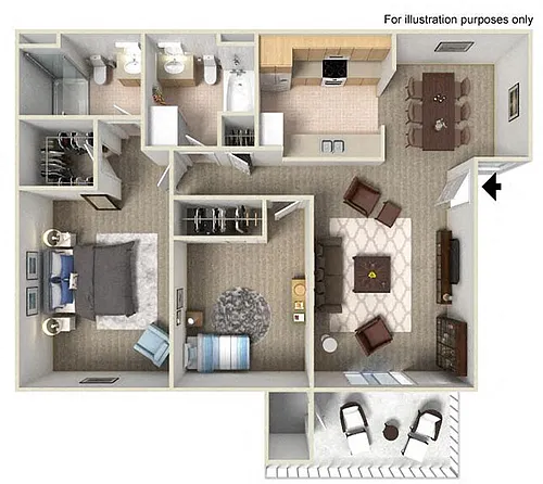 Floor plan Plan B