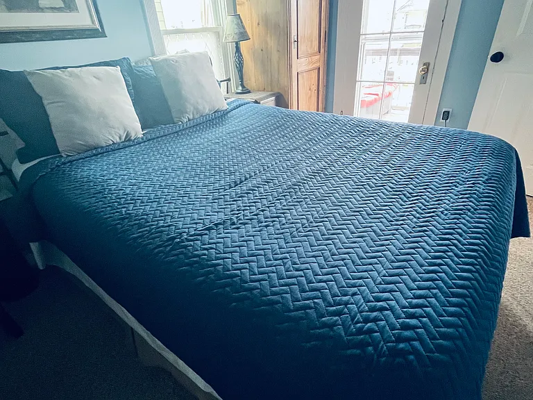 Primary bedroom queen bed