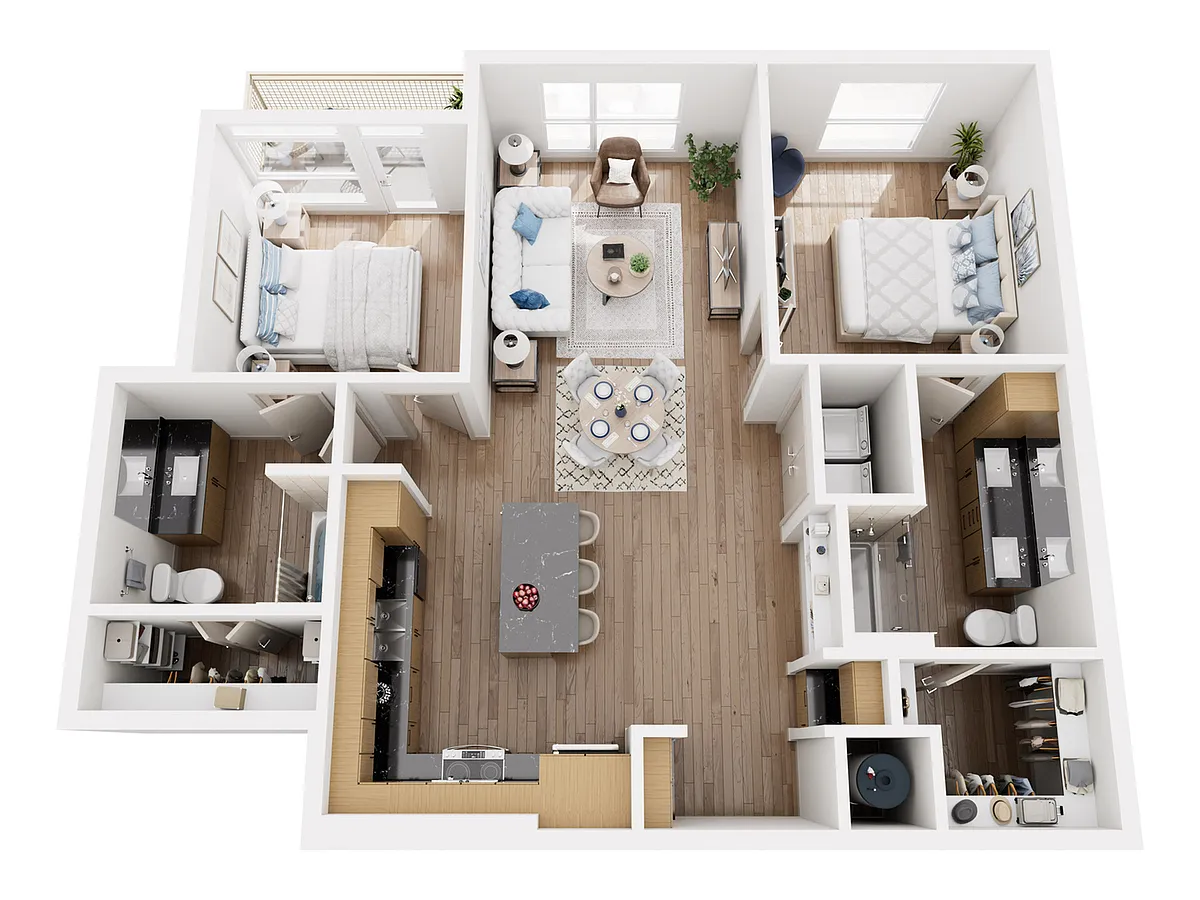 Floor plan B2