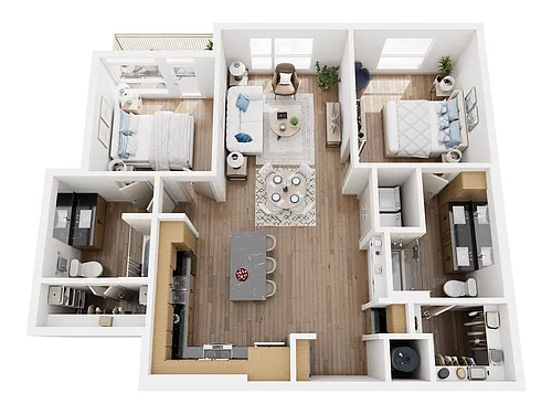 Floor plan B2
