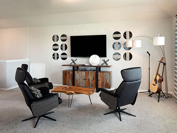 Upstairs you apos ll find the perfect spot for a movie or game night.