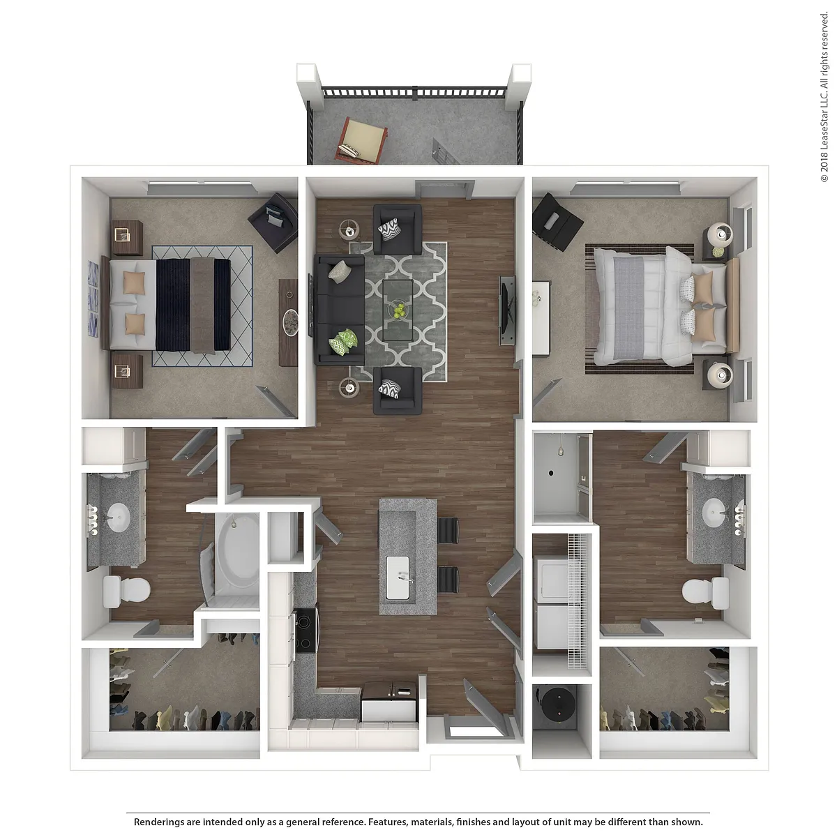 Floor plan B2A