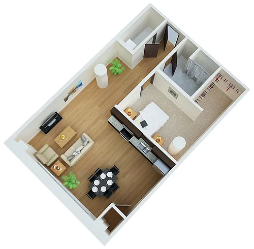 Floor plan Fulton