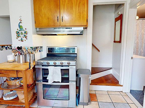 Kitchen, Stairs to Upstairs 