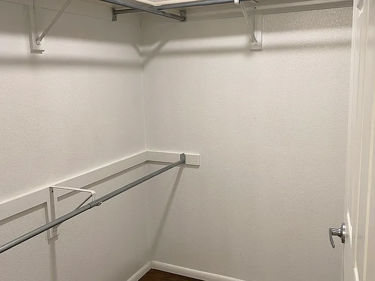 Master bedroom closet