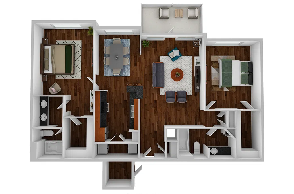 Floor plan B2 - Jacobian