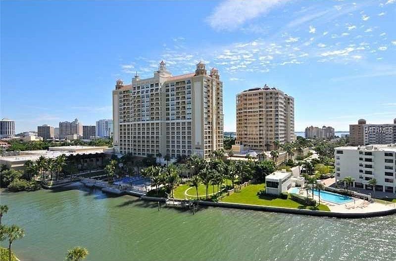 The Ritz Carlton residences are located in downtown Sarasota overlooking the Intercoastal and Sarasota Bay.