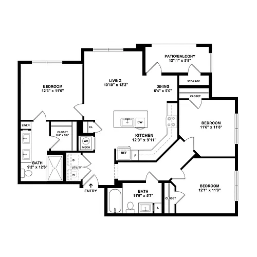 Floor plan C1