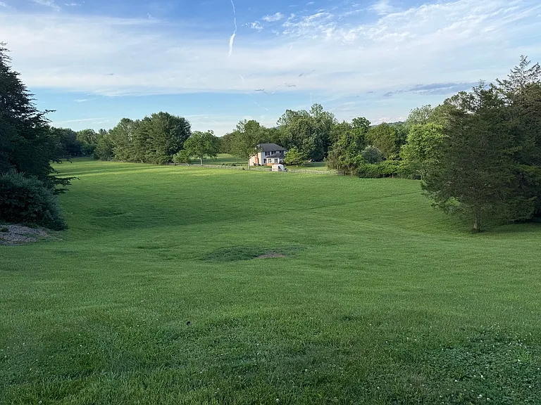 view from covered deck