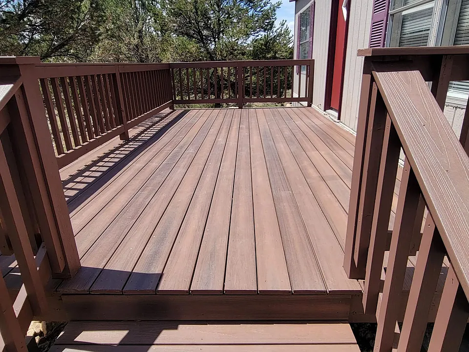 Front deck