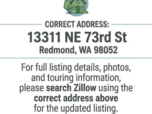 13311 73rd Ave NE, Redmond, WA 98052
