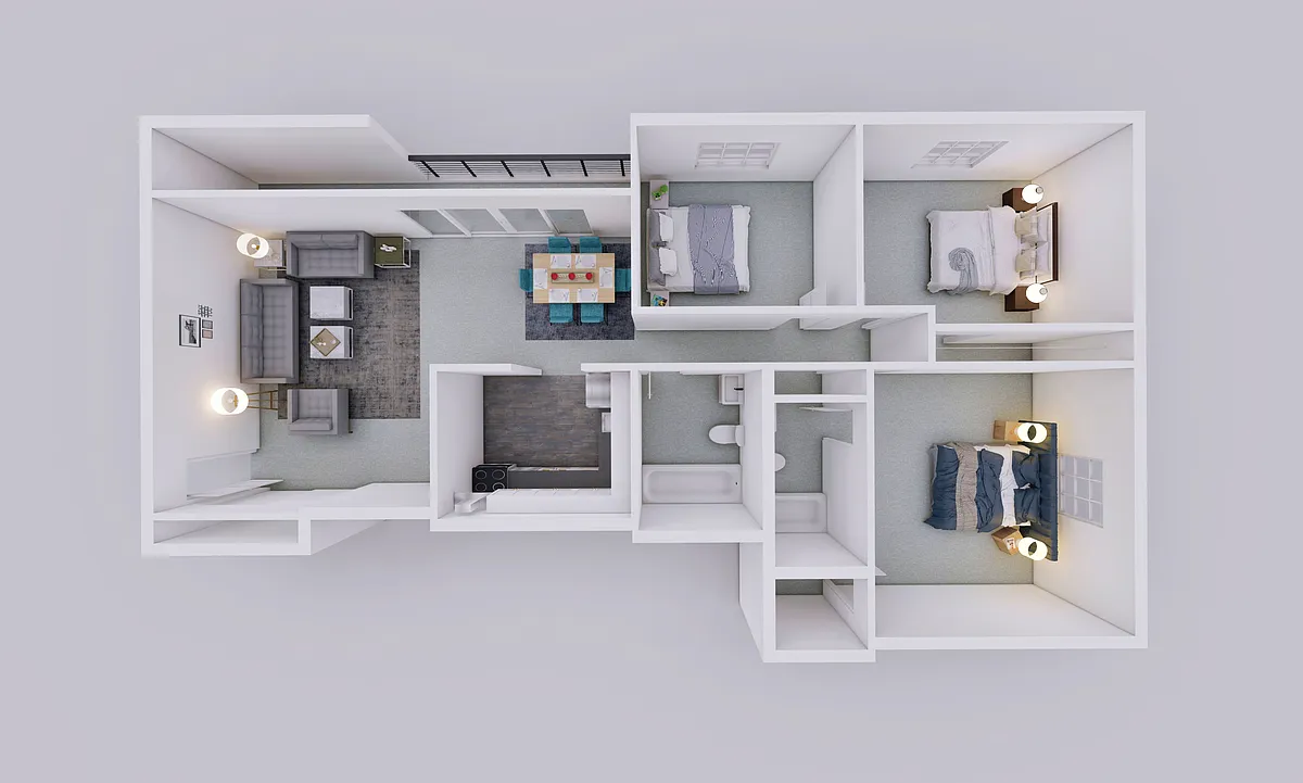 Floor plan The Cedar
