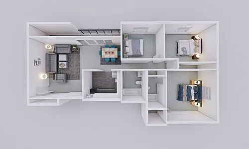 Floor plan The Cedar