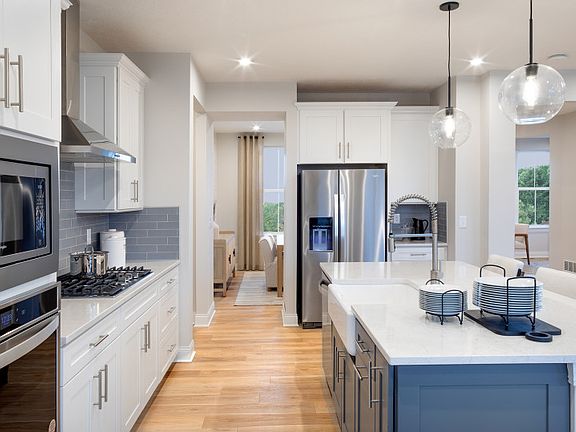 Kitchen with Built-in Appliances