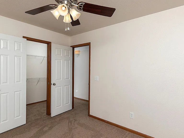 Bedroom with Spacious Closet