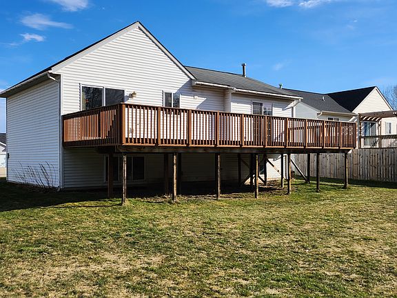 Back of Home-Elevated Deck