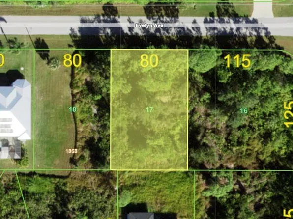 12475 EVELYN AVENUE LOT 17, PORT CHARLOTTE, FL 33981