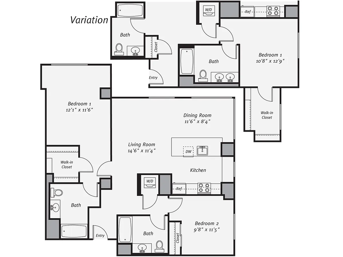 Floor plan B12