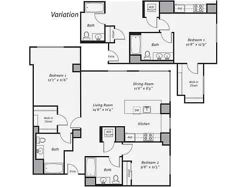 Floor plan B12