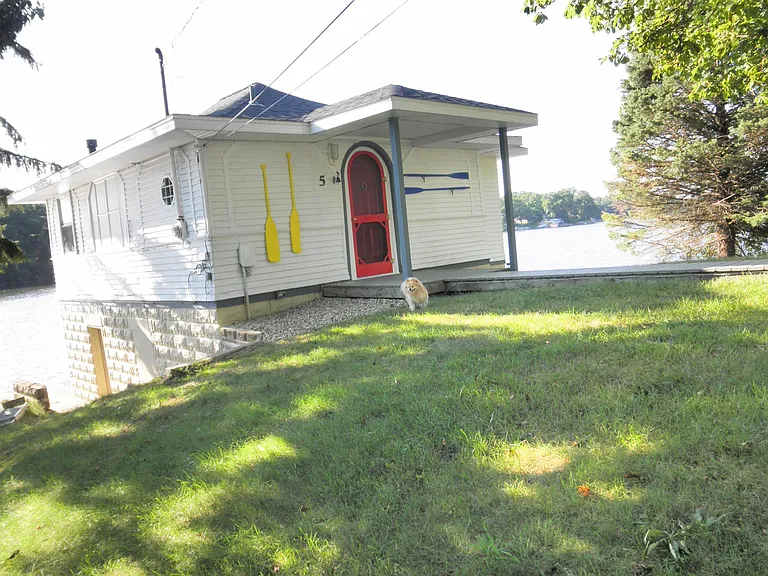 Side/Front of Boat House
