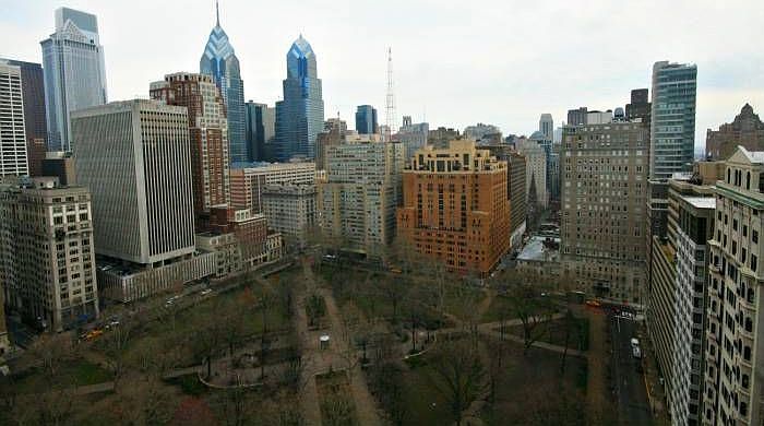 view from balcony