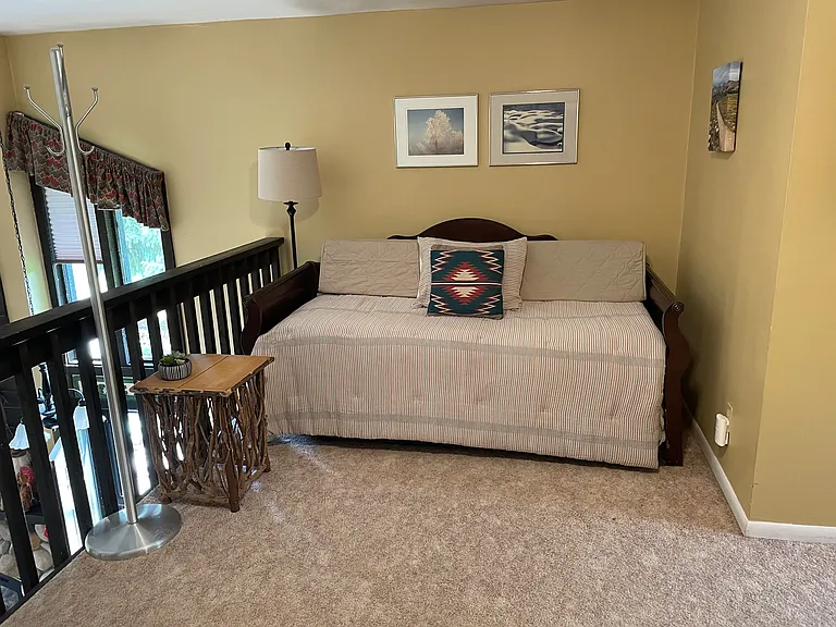 Upstairs loft area