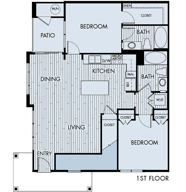 Floor plan Lucent Plan 2A