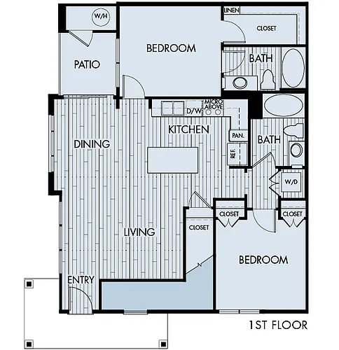 Floor plan Lucent Plan 2A