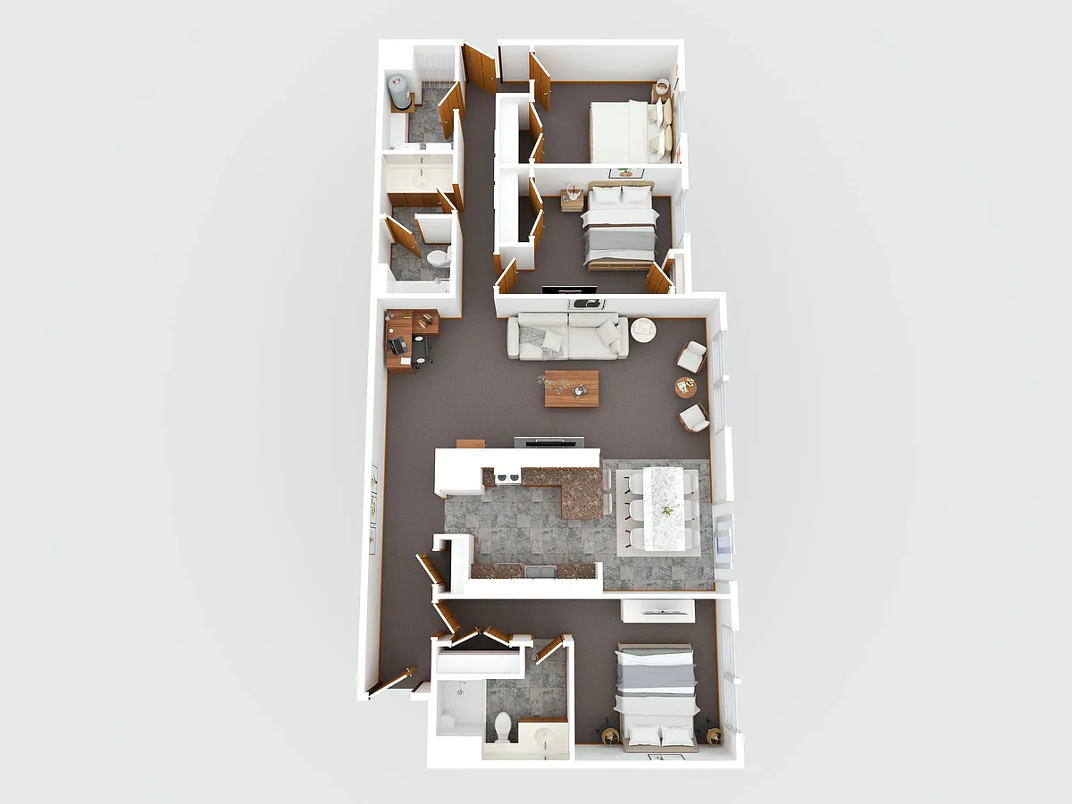 Floor plan 3 Bedroom