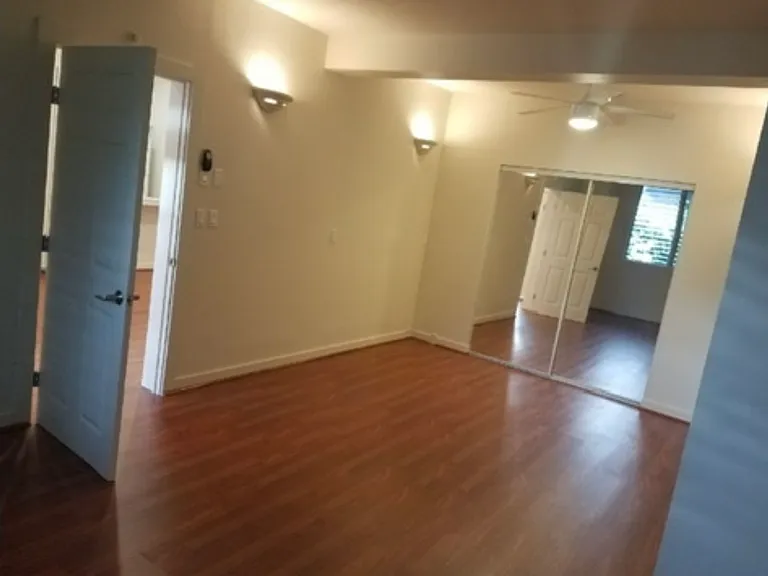 Large Bedroom with large closet - size is about the size of two bedrooms in most Units