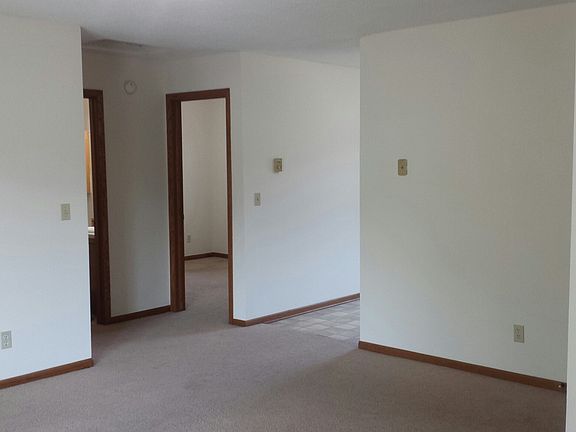 Living Room Looking into front bedroom entrance