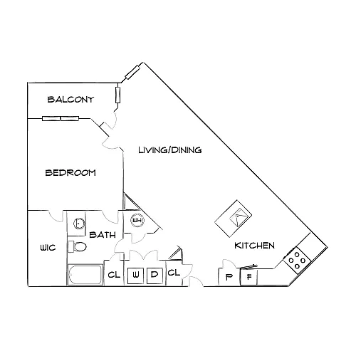 Floor plan Design 1F