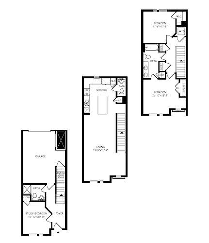 Floor plan 3B3