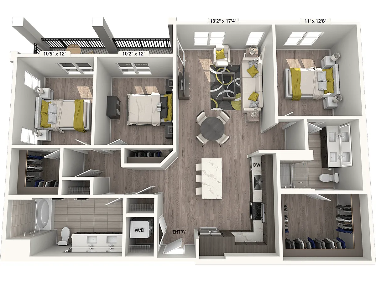 Floor plan C2S-Signature-1400sf